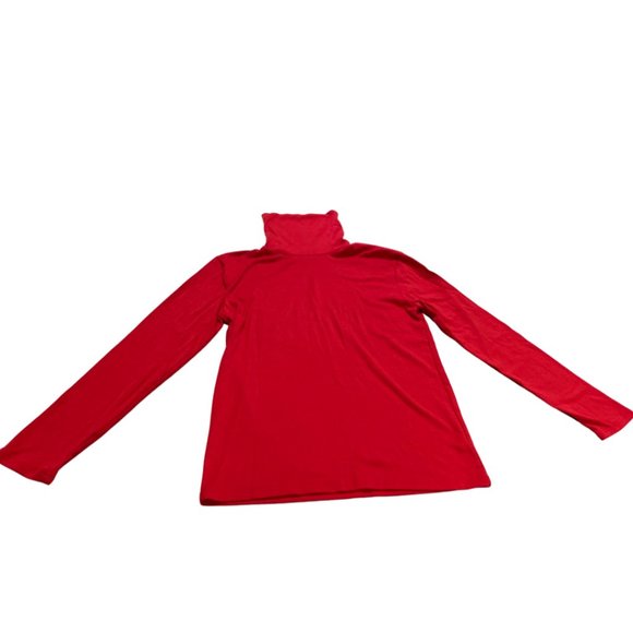 Women's Cotton Spandex Long Sleeve Turtleneck - Picture 1 of 3